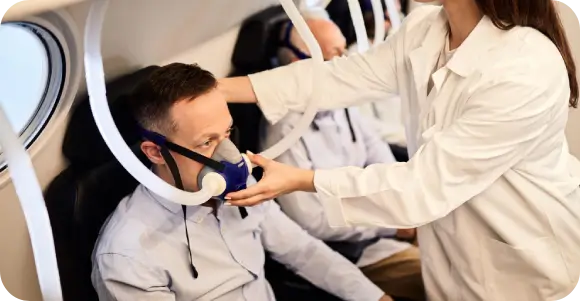 Hyperbaric oxygen therapy included as supportive care for physiologic stressors in autism